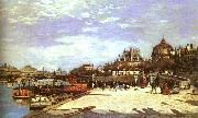 Pierre Renoir The Pont des Arts the Institut de France oil on canvas